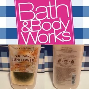 Bath And Body Works Golden Sunflower 8oz Body Lotion 2020 New